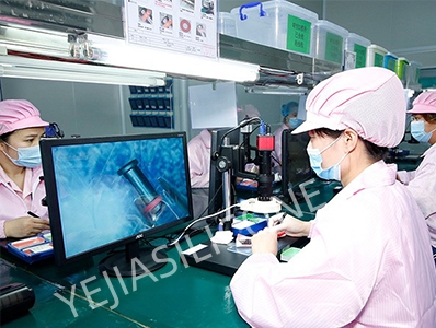 db视讯光电10万级无尘生产检验